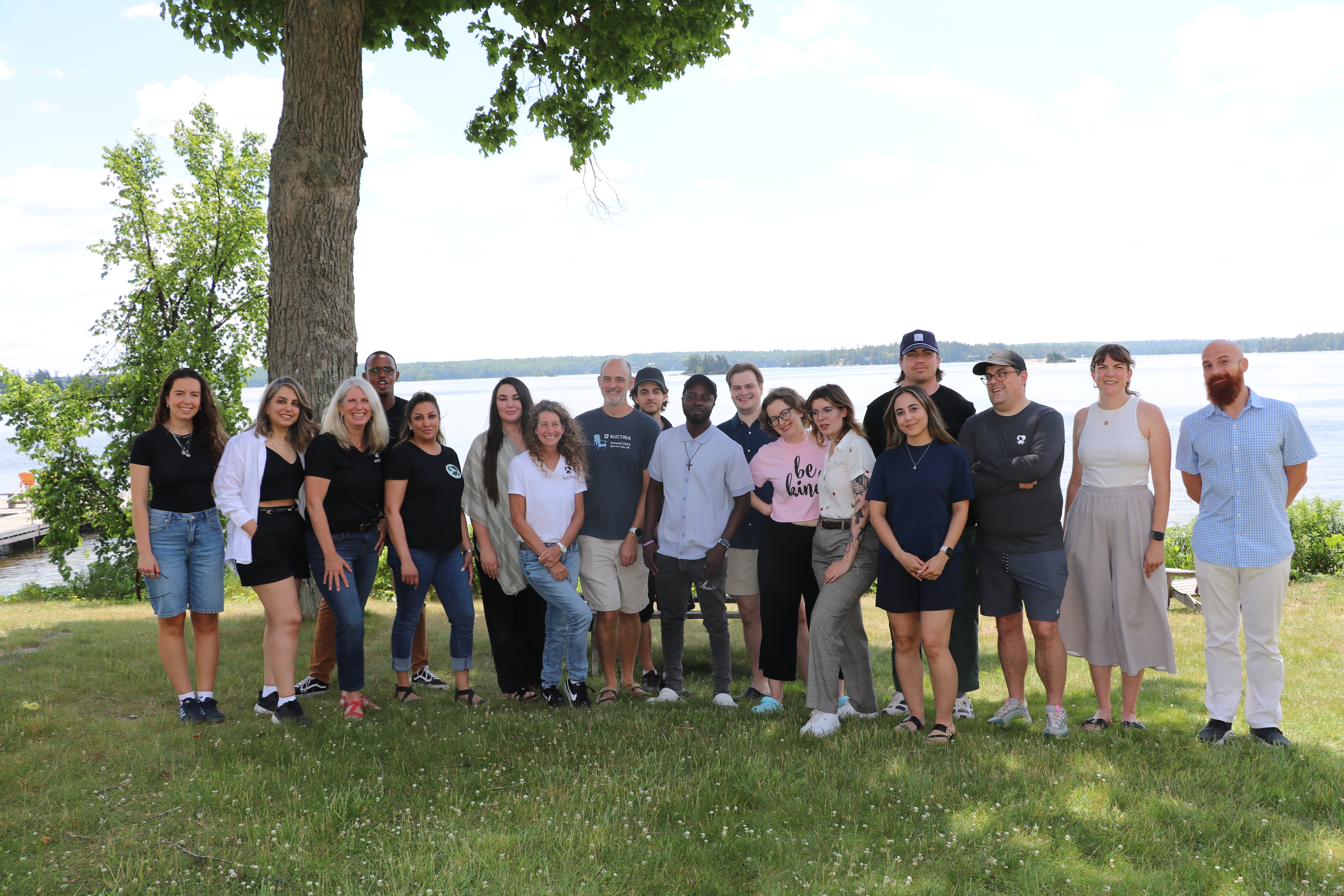 Team photo of Auctria staff